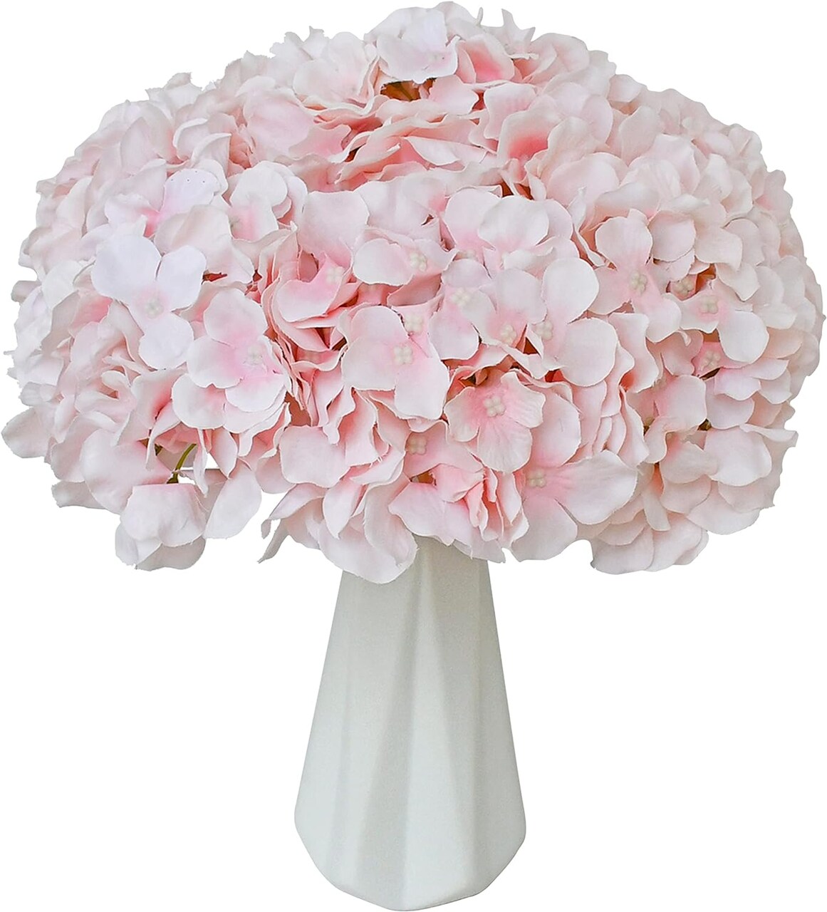 10pcs Hydrangea Silk Flower Heads: Perfect for Mother's Day, Easter, and Weddings